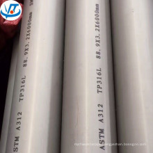 ISO Certification Seamless 316 Stainless Steel Pipe/Tube price per ton